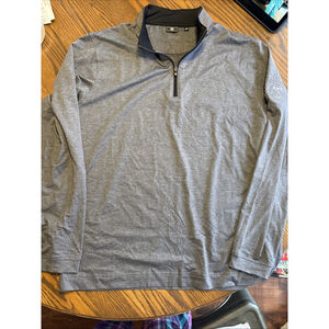 Footjoy Pullover Men's XL Gray 1/4 Zip Performance w/ first responder 9/11